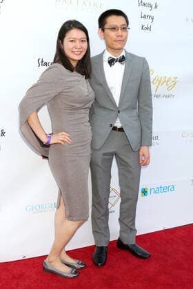 October 3, 2021, Brentwood, CA, USA: LOS ANGELES - OCT 3: Dr Ekamol Tantisattamo, wife at the George Lopez Foundation 14th Celebrity Golf Classic Pre-Party at the Baltaire Restaurant on October 3, 2021 in Brentwood, CA Brentwood USA - ZUMAnc22 20211003_zaa_nc22_099 Copyright: xKathyxHutchinsx