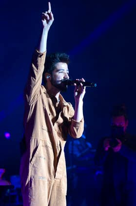 Camilo live as part of his Mis Manos Tour at Tempodrom Berlin, 03 10 2021 Foto:xC.xBehringx xFuturexImage