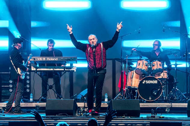 Jürgen Ehle, Andreas Kulle Dziuk, Andre Herzberg and Stefan Dohanetz from Pankow live at Canaletto The Dresden City Festival 2021 on stage Theaterplatz Dresden, 03 10 2021 Foto:xM.xWehnertx xFuturexImage