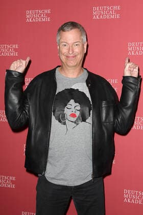 Thomas Hermanns arriving at the German Musical Theatre Award ceremony on 4 10 2021 in Hamburg The German Musical Theatre Award 2021 in Hamburg