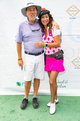 Richard Karn and Debbe Dunning at the 14 George Lopez Celebrity Golf Classic tournament at Lakeside Country Club Toluca Lake, 04 10 2021. Foto:xE.xPowersx xFuturexImage