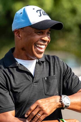 Sugar Ray Leonard at the 14 George Lopez Celebrity Golf Classic Tournament at Lakeside Country Club Toluca Lake, 04 10 2021. Foto:xE.xPowersx xFuturexImage