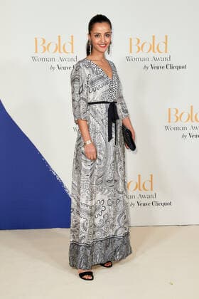 Bold Woman Award 2021 Sawsan Chebli on the red carpet at the Veuve Clicquot Bold Woman Award ceremony in the French Embassy in Berlin Copyright: xEventpressxGolejewskix