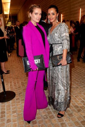 Bold Woman Award 2021 Marie von den Benken and Sawsan Chebli at the reception before the Veuve Clicquot Bold Woman Award ceremony at the French Embassy in Berlin Copyright: xEventpressxGolejewskix