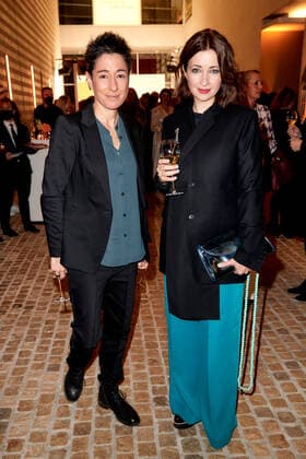 Bold Woman Award 2021 Dunja Hayali and Loretta Stern at the reception before the Veuve Clicquot Bold Woman Award at the French Embassy in Berlin Copyright: xEventpressxGolejewskix