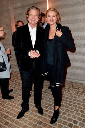 Bold Woman Award 2021 Florian Langenscheidt and Carola Ferstl at the reception before the Veuve Clicquot Bold Woman Award ceremony at the French Embassy in Berlin Copyright: xEventpressxGolejewskix