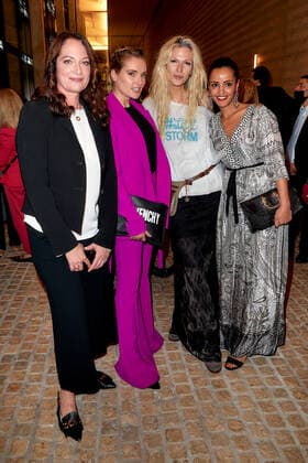 Bold Woman Award 2021 Natalia Wörner, Marie von den Benken, Mia Florentine Weiss and Sawsan Chebli at the reception prior to the Veuve Clicquot Bold Woman Award ceremony at the French Embassy in Berlin. Copyright: xEventpressxGolejewskix