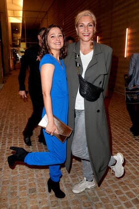 Bold Woman Award 2021 Sarah Alles and Boriana Bo Rosenmüller at the reception before the Bold Woman Award by Veuve Clicquot at the French Embassy in Berlin Copyright: xEventpressxGolejewskix
