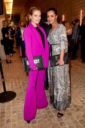 Bold Woman Award 2021 Marie von den Benken and Sawsan Chebli at the reception before the Veuve Clicquot Bold Woman Award ceremony at the French Embassy in Berlin Copyright: xEventpressxGolejewskix