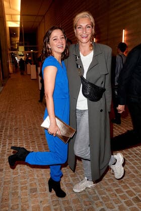 Bold Woman Award 2021 Sarah Alles and Boriana Bo Rosenmüller at the reception before the Bold Woman Award by Veuve Clicquot at the French Embassy in Berlin Copyright: xEventpressxGolejewskix