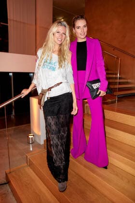 Bold Woman Award 2021 Mia Florentine Weiss and Marie von den Benken at the reception after the Veuve Clicquot Bold Woman Award at the French Embassy in Berlin Copyright: xEventpressxGolejewskix