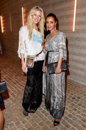 Bold Woman Award 2021 Mia Florentine Weiss and Sawsan Chebli at the reception before the Veuve Clicquot Bold Woman Award ceremony at the French Embassy in Berlin Copyright: xEventpressxGolejewskix