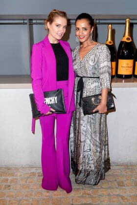 Bold Woman Award 2021 Marie von den Benken and Sawsan Chebli at the reception before the Veuve Clicquot Bold Woman Award ceremony at the French Embassy in Berlin Copyright: xEventpressxGolejewskix