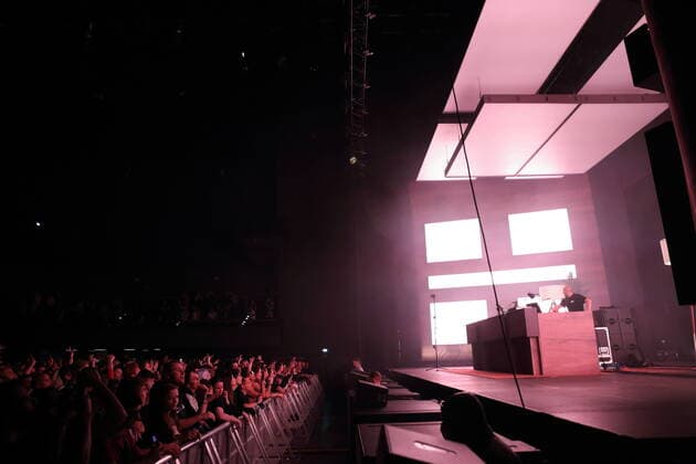 Paul Kalkbrenner at a concert at the Verti Music Hall in Berlin, 8 October 2021 Paul Kalkbrenner in Berlin