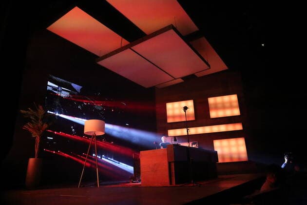 Paul Kalkbrenner at a concert at the Verti Music Hall in Berlin, 8 October 2021 Paul Kalkbrenner in Berlin