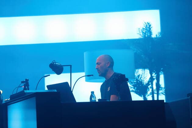 Paul Kalkbrenner at a concert at the Verti Music Hall in Berlin, 8 October 2021 Paul Kalkbrenner in Berlin