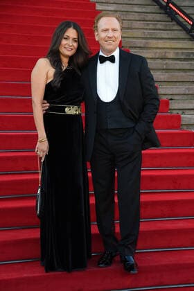 Daniel Hope with wife Silvana Hope at the Opus Klassik 2021 at the Konzerthaus am Gendarmenmarkt in Berlin on 10 10 2021