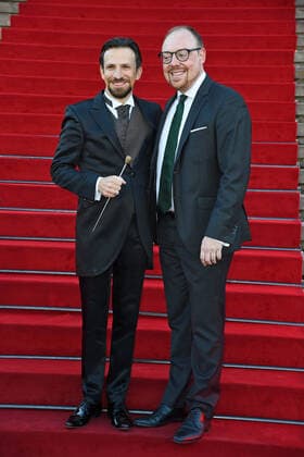 Cornelius Meister, Dr Clemens Trautmann at the Opus Klassik 2021 in the Konzerthaus am Gendarmenmarkt in Berlin on 10 10 2021