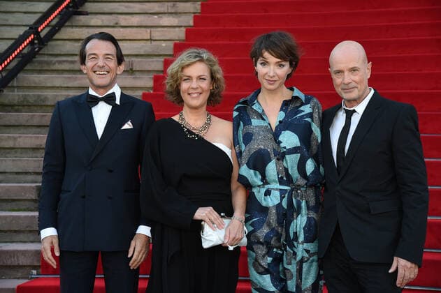 Hans Werner Meyer, Ilka Brecht, Julia Koschitz, Christian Berkel at the Opus Klassik 2021 at the Konzerthaus am Gendarmenmarkt in Berlin on 10 10 2021