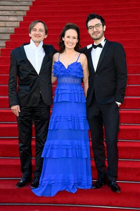Benedict Kloeckner, Ragnhild Hemsing and Mario Häring at the award ceremony of the Opus Klassik 2021 at the Konzerthaus am Gendarmenmarkt Berlin, 10 10 2021 Foto:xF.xKernx xFuturexImage