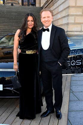 Daniel Hope with his wife Silvana at the Opus Klassik 2021 award ceremony in the Konzerthaus am Gendarmenmarkt Berlin, 10 10 2021 Foto:xF.xKernx xFuturexImage