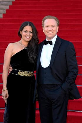 Daniel Hope with his wife Silvana at the Opus Klassik 2021 award ceremony in the Konzerthaus am Gendarmenmarkt Berlin, 10 10 2021 Foto:xF.xKernx xFuturexImage