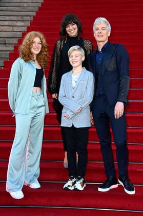 Martin Fröst with family at the award ceremony of the Opus Klassik 2021 at the Konzerthaus am Gendarmenmarkt Berlin, 10 10 2021 Foto:xF.xKernx xFuturexImage