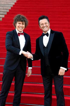 Joolz Gale and Piotr Beczala at the Opus Klassik 2021 award ceremony at the Konzerthaus am Gendarmenmarkt Berlin, 10 10 2021 Foto:xF.xKernx xFuturexImage