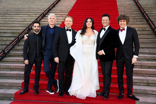 Pablo Ferrandez, Martin Fröst, Daniel Hope, Sonya Yoncheva, Piotr Beczala and Augustin Hadelich at the Opus Klassik 2021 award ceremony in the Konzerthaus am Gendarmenmarkt Berlin, 10 10 2021 Foto:xF.xKernx xFuturexImage