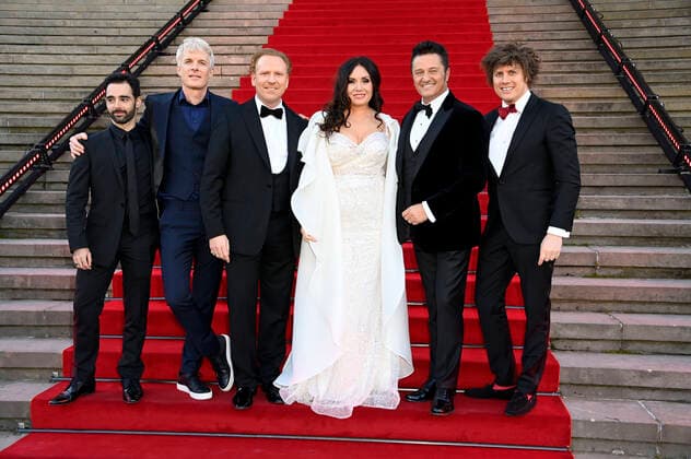Pablo Ferrandez, Martin Fröst, Daniel Hope, Sonya Yoncheva, Piotr Beczala and Augustin Hadelich at the Opus Klassik 2021 award ceremony in the Konzerthaus am Gendarmenmarkt Berlin, 10 10 2021 Foto:xF.xKernx xFuturexImage