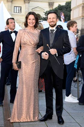 Desiree Nosbusch and Cornelius Meister at the Opus Klassik 2021 award ceremony at the Konzerthaus am Gendarmenmarkt Berlin, 10 10 2021 Foto:xF.xKernx xFuturexImage