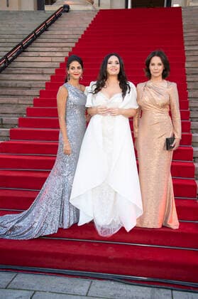 Fatma Said, Sonya Yoncheva and Desiree Nosbusch at the Opus Klassik 2021 award ceremony at the Konzerthaus am Gendarmenmarkt Berlin, 10 10 2021 Foto:xF.xKernx xFuturexImage