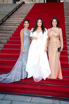Fatma Said, Sonya Yoncheva and Desiree Nosbusch at the Opus Klassik 2021 award ceremony at the Konzerthaus am Gendarmenmarkt Berlin, 10 10 2021 Foto:xF.xKernx xFuturexImage