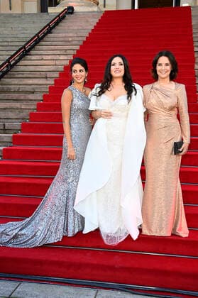 Fatma Said, Sonya Yoncheva and Desiree Nosbusch at the Opus Klassik 2021 award ceremony at the Konzerthaus am Gendarmenmarkt Berlin, 10 10 2021 Foto:xF.xKernx xFuturexImage