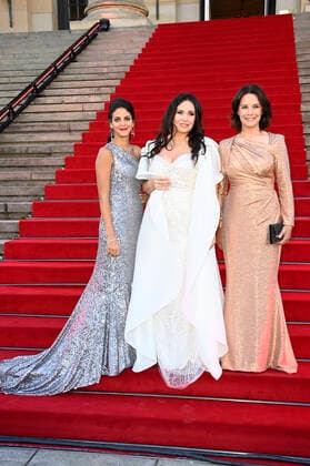 Fatma Said, Sonya Yoncheva and Desiree Nosbusch at the Opus Klassik 2021 award ceremony at the Konzerthaus am Gendarmenmarkt Berlin, 10 10 2021 Foto:xF.xKernx xFuturexImage