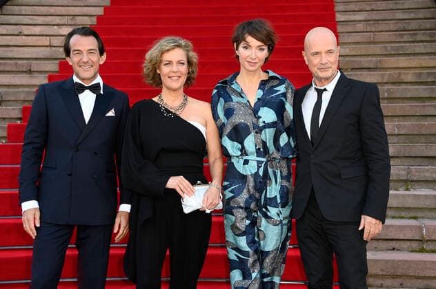Hans Werner Meyer, Ilka Brecht, Julia Koschitz and Christian Berkel at the Opus Klassik 2021 award ceremony in the Konzerthaus am Gendarmenmarkt Berlin, 10 10 2021 Foto:xF.xKernx xFuturexImage