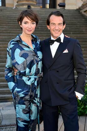 Julia Koschitz and Hans Werner Meyer at the Opus Klassik 2021 award ceremony in the Konzerthaus am Gendarmenmarkt Berlin, 10 10 2021 Foto:xF.xKernx xFuturexImage