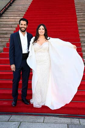 Sonya Yoncheva with husband Domingo Hindoyan at the Opus Klassik 2021 award ceremony at the Konzerthaus am Gendarmenmarkt Berlin, 10 10 2021 Foto:xF.xKernx xFuturexImage