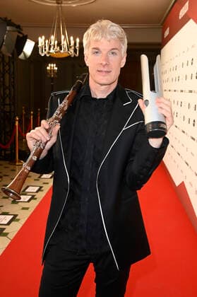 Martin Fröst at the award ceremony of the Opus Klassik 2021 at the Konzerthaus am Gendarmenmarkt Berlin, 10 10 2021 Foto:xF.xKernx xFuturexImage