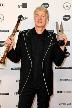 Martin Fröst at the award ceremony of the Opus Klassik 2021 at the Konzerthaus am Gendarmenmarkt Berlin, 10 10 2021 Foto:xF.xKernx xFuturexImage