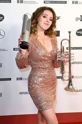 Lucienne Renaudin Vary at the award ceremony of the Opus Klassik 2021 at the Konzerthaus am Gendarmenmarkt Berlin, 10 10 2021 Foto:xF.xKernx xFuturexImage