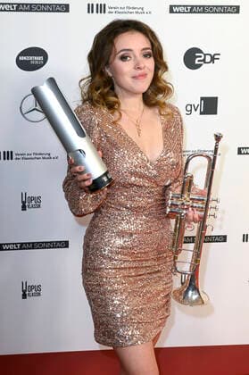Lucienne Renaudin Vary at the award ceremony of the Opus Klassik 2021 at the Konzerthaus am Gendarmenmarkt Berlin, 10 10 2021 Foto:xF.xKernx xFuturexImage