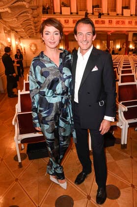 Julia Koschitz and Hans Werner Meyer at the Opus Klassik 2021 award ceremony in the Konzerthaus am Gendarmenmarkt Berlin, 10 10 2021 Foto:xF.xKernx xFuturexImage