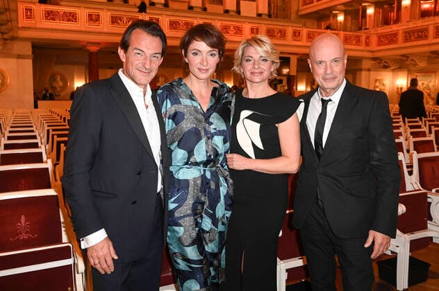 Hans Werner Meyer, Julia Koschitz, Sabine Heinrich and Christian Berkel at the Opus Klassik 2021 award ceremony in the Konzerthaus am Gendarmenmarkt Berlin, 10 10 2021 Foto:xF.xKernx xFuturexImage