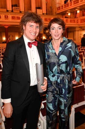 Joolz Gale and Julia Koschitz at the Opus Klassik 2021 award ceremony at the Konzerthaus am Gendarmenmarkt Berlin, 10 10 2021 Foto:xF.xKernx xFuturexImage