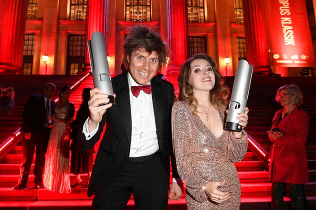 Joolz Gale and Lucienne Renaudin Vary at the Opus Klassik 2021 award ceremony at the Konzerthaus am Gendarmenmarkt Berlin, 10 10 2021 Foto:xF.xKernx xFuturexImage