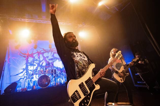 Baest Copenhagen, Denmark. 08th, October 2021. The Danish death metal band Baest performs a live concert at Pumpehuset in Copenhagen. Copenhagen Denmark  Copyright: xGonzalesxPhoto PeterxTroestx