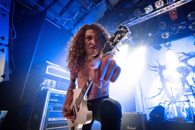 Baest Copenhagen, Denmark. 08th, October 2021. The Danish death metal band Baest performs a live concert at Pumpehuset in Copenhagen. Copenhagen Denmark  Copyright: xGonzalesxPhoto PeterxTroestx