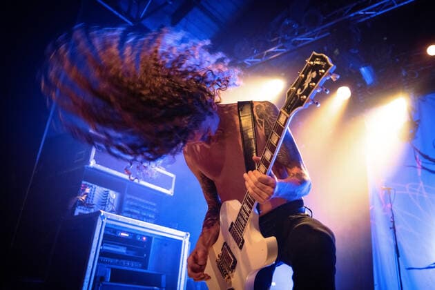 Baest Copenhagen, Denmark. 08th, October 2021. The Danish death metal band Baest performs a live concert at Pumpehuset in Copenhagen. Copenhagen Denmark  Copyright: xGonzalesxPhoto PeterxTroestx