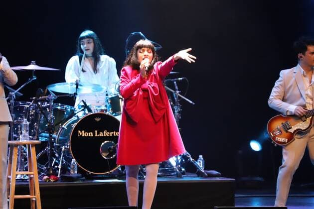 October 13, 2021, Brooklyn, New York, USA: Mon Laferte is a Chilean singer-songwriter based in Mexico. Tonight she presented her new album called Six and also sang all her famous songs.  Copyright: xJosexFranciscox